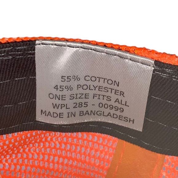 Paramount Apparel Greetings from St. Louis Missouri Trucker Hat Brown / Orange O - Picture 8 of 9